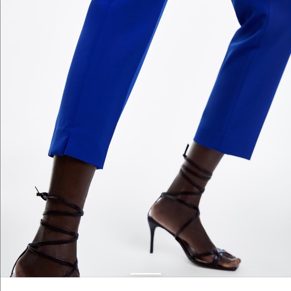 Zara Basic Ankle Pants - Picture 7 of 8